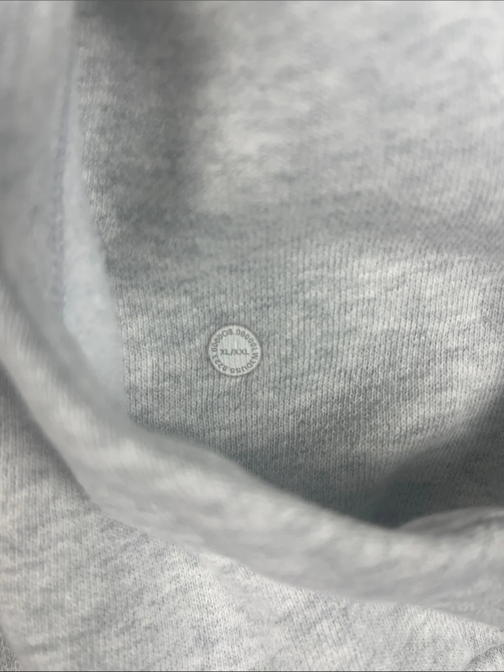 Lululemon Oversized Half-Zip heather gray scuba hoodie Size: XL/XXL
